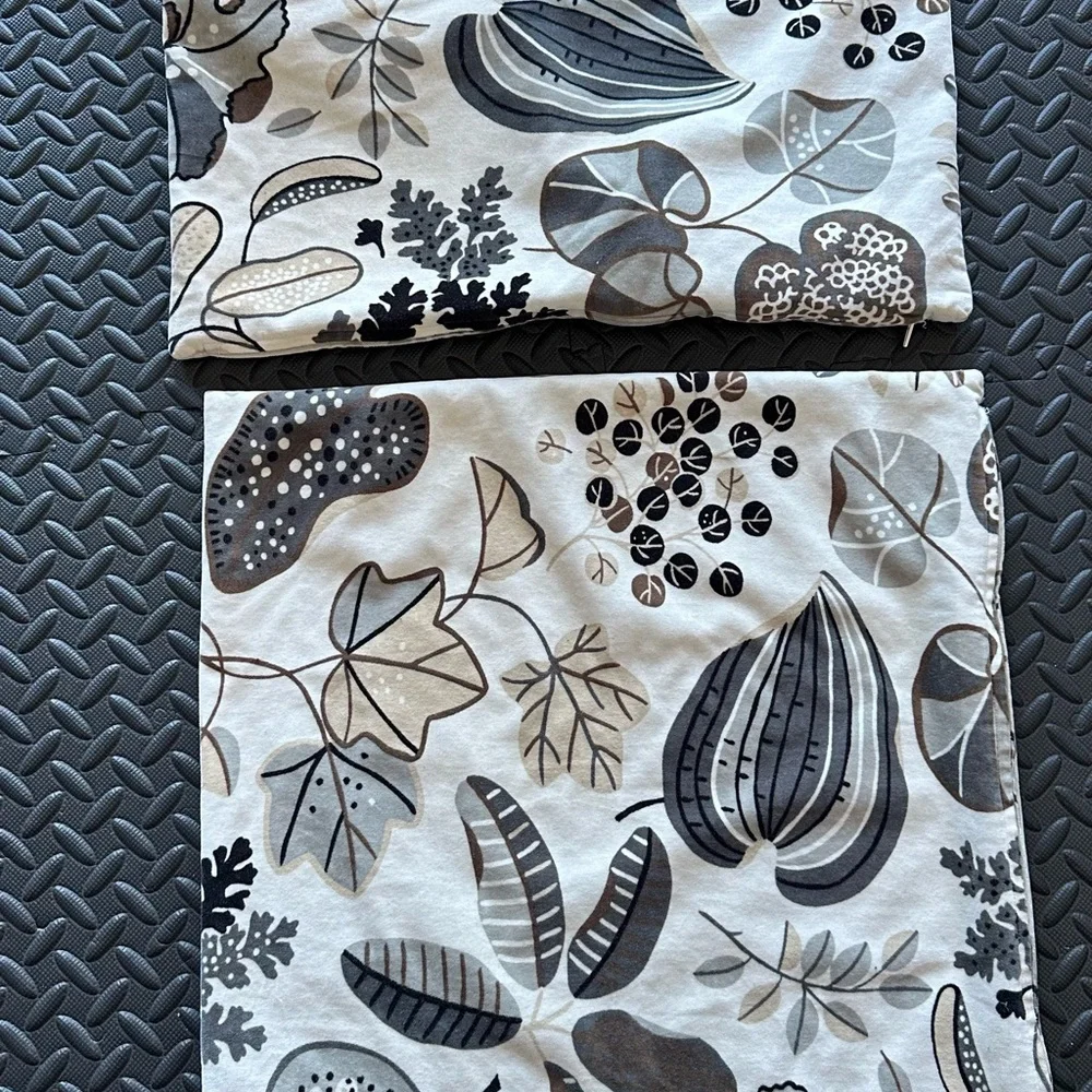 IKEA Botanical Floral Decorative Pillow